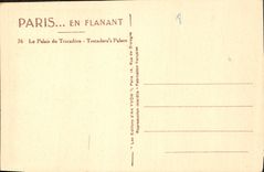 CPA Paris Le Palais du Trocadero 