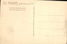 CPA Paris La Seine au Quai du Louvre 