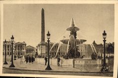 CPA Paris Place de la Concorde 
