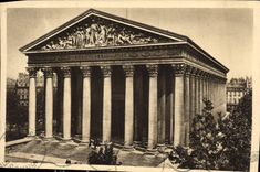 CPA Paris L'Eglise de la Madeleine 