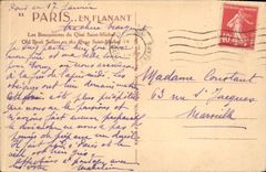 CPA Paris Les Bouquimistes du Quai Saint Michel 