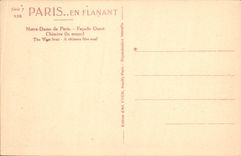 CPA Paris Notre Dame de Paris Facade Ouest 