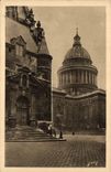 CPA Paris Entree laterale de l'Eglise St Etienne du Mont et Dome du Pantheon 