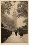 CPA Paris Montmartre sous la neige 