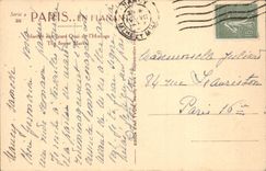 CPA Paris Quai de l'Horloge 