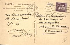 CPA Paris Le Funiculaire et la Basilique du Sacre Coeur de Montmartre 