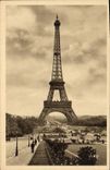 CPA Paris Le Tour Eiffel 