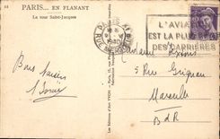 CPA Paris La Tour Saint Jacques 