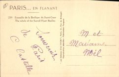 CPA Paris Ensemble de la Basilique du Sacre Coeur 