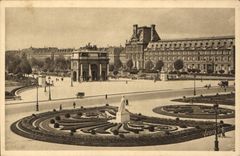 CPA Paris Place du Carrousel 