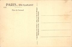 CPA Paris Place du Carrousel 