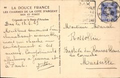 CPA Les Charmes de la Cote d'Argent mer et Foret Crepuscule sur le Bassin d'Arcachon 