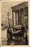 CPA Paris Marchande de Fleurs Place de la Madeleine 