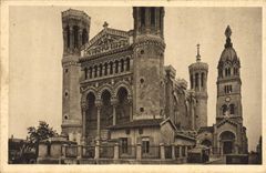 CPA Lyon Rhone Notre Dame de Fourviere 