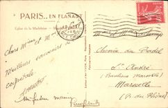 CPA Paris Eglise de la Madeleine 