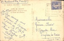 CPA Cote de Granit Tregastel Cotes du Nord Le Rocher de la Sorciere