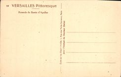 CPA Versailles Pittoresque Rotonde du Bassin d'Apollon 