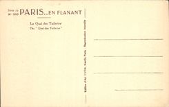 CPA Paris Le Quai des Tuileries 