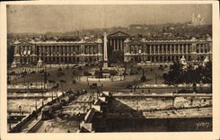 CPA Paris Vue generale de la Place de la Contorde 