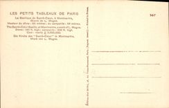 CPA Les Petits Tableaux de Paris La Basilique du Sacre Coeur a Montmartre Ceuvre de L Magne 