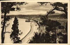 CPA Nice Vue generale et Baie des Anges 