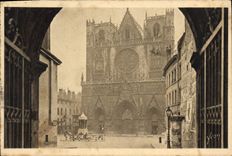 CPA Lyon Cathedrale Saint Jean 