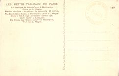 CPA Les Petits Tableaux de Paris La Basilique du Sacre Coeur a Montmartre Ceuvre de L Magne 