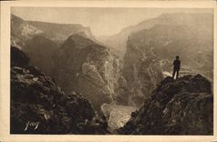 CPA Paysages et Pierres de Provence Le Point Sublime des Gorges du Verdon 