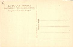 CPA Paysages et Pierres de Provence Vue generale de Moustiers Ste Marie 