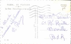 CPA La Cite Notre Dame et les ponts 