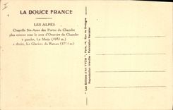 CPA Les Alpes Chapelle Ste Anne des Portes du Chazelet 