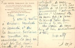 CPA Paris La Tour Eiffel 