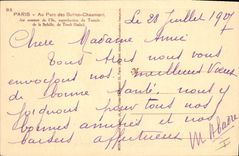 CPA Paris Au Parc des Buttes Chaumont 