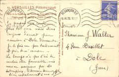 CPA Versailles Table de la Signature du Traite de Paix 