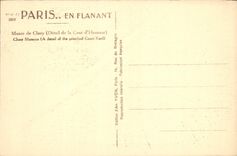 CPA Paris Musee de Cluny Detail de la Cour d'Honneur 