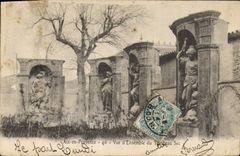 CPA Aix en Provence Vue d'Ensemble du Tombeau Sec 