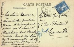 CPA Aix en Provence Interieur du Monument Sec 