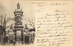 CPA Aix en Provence Monument Sec 