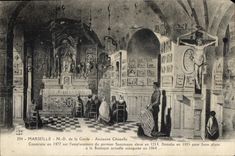 CPA Marseille ND de la Garde Ancienne Chapelle 