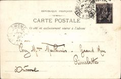 CPA A Regnier Le depard des Phoceens 