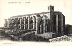 CPA Saint Maximin Var La Basilique 