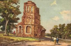 CPA Nimes La Tour Magne 