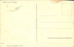 CPA Nimes La Tour Magne 