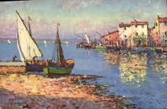 CPA Bateaux de peche