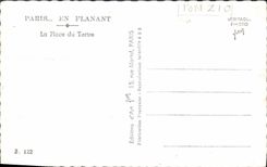 CPA Paris La Place du Tertre 
