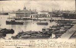 CPA Port Said Le Port 