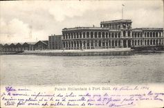 CPA Palais Hollandais a Port Said 