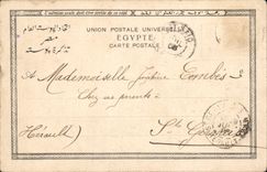 CPA Port Said Place de Lessens 