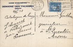 CPA Scenes et Types Dans l'Oasis 