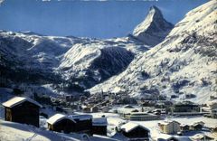CPA Zermatt mit Matterhorn 